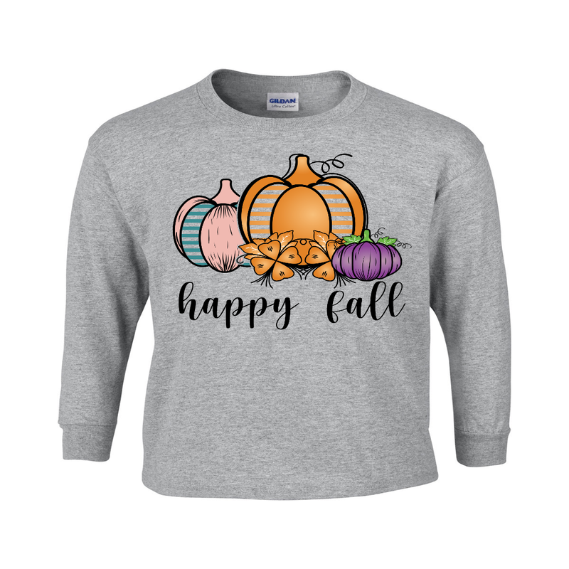 Fall Pumpkins Long Sleeve T-Shirt